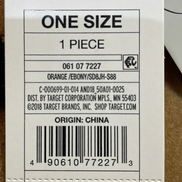 Shawl Wrap Drape NWT Orange Ebony Color with Fringe - Picture 8 of 10